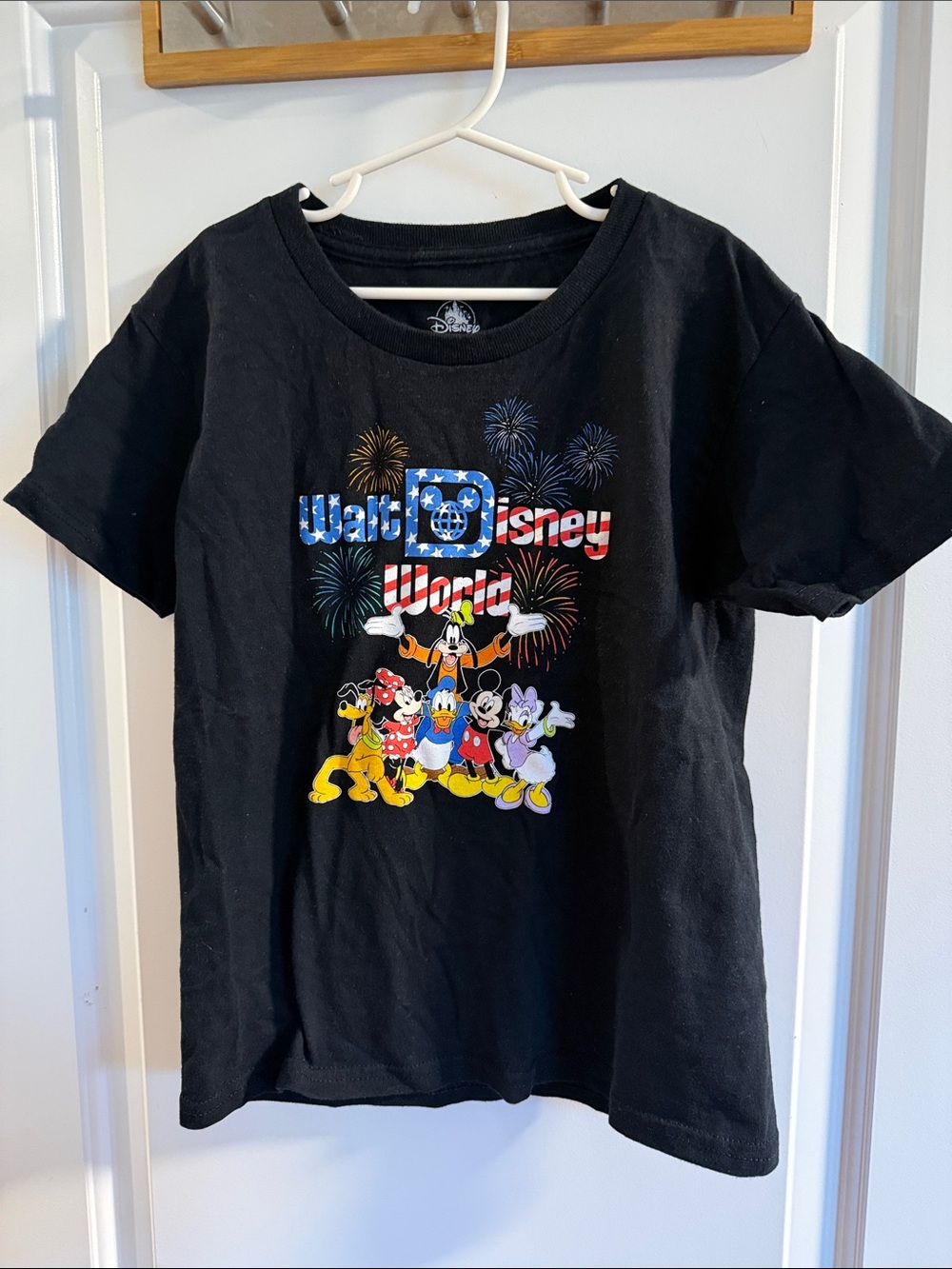 🥳 5 for $25 BUNDLE Disney Black Walt Disney World Fireworks Character Tee